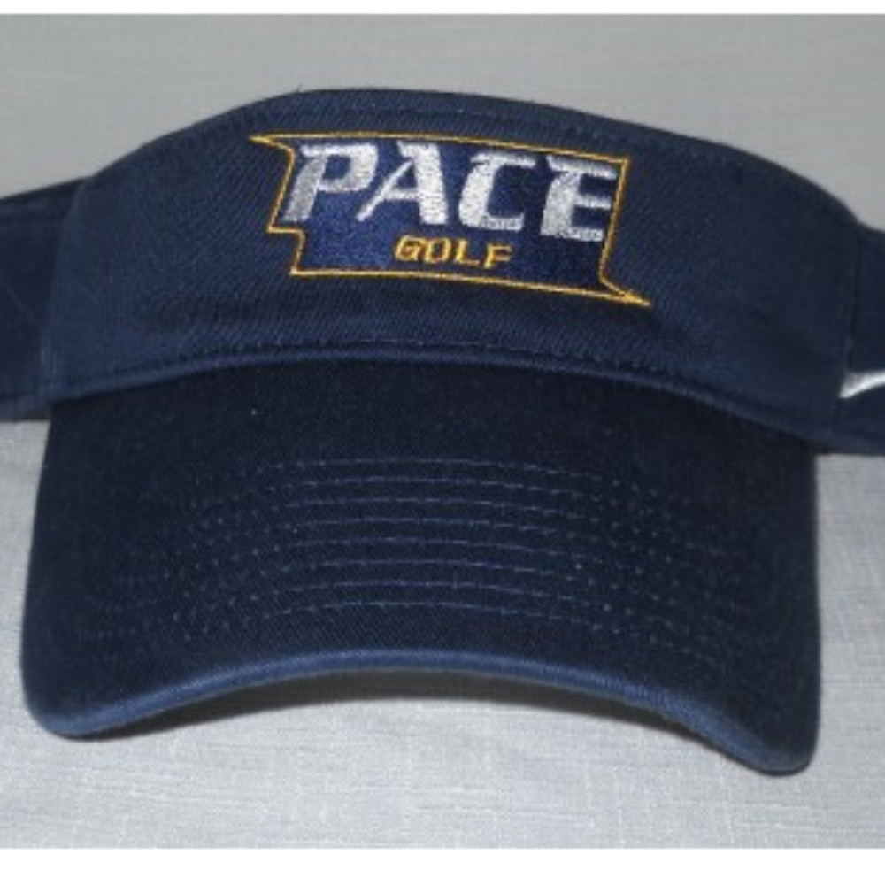 Pace University Golf NCAA Licensed Nike Adjustable Visor Adjustable One Size